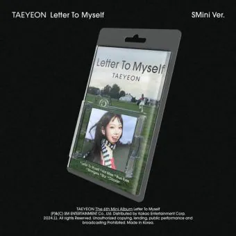 البوم اصلي TAEYEON 6th Letter To Myself SMini Ver Smart