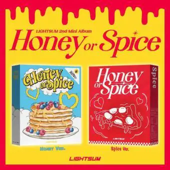 Official Album LIGHTSUM 2nd Mini Album Honey or Spice Random Ver