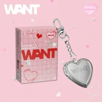 البوم اصلي Solar 2nd Single Album WANT PLVE Ver