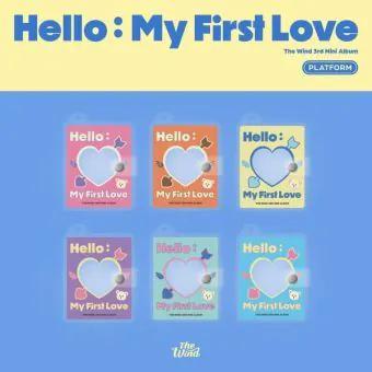 البوم اصلي النسخة العشوائية The Wind 3rd Hello My First Love PLATFORM Ver