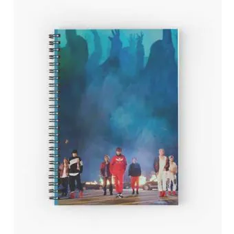 Bts Spiral Notebook — Gold Collectible Ver.