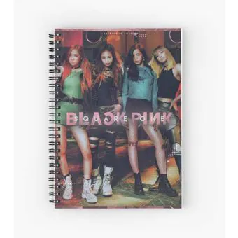 Black Pink Notepad Signature — Silver Edition