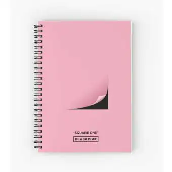 دفتر حلزوني Black Pink — إصدار "Signature" — Black Pink Limited Edition