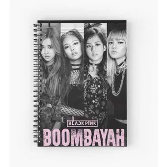 دفتر ملاحظات Black Pink — إصدار "Signature" — Black Pink Limited Edition