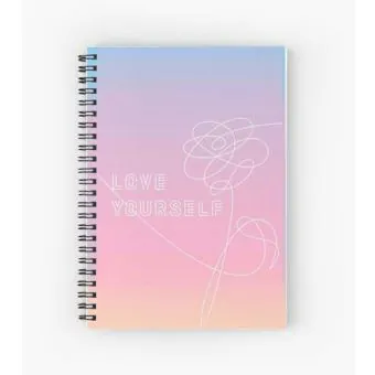 Bts Spiral Notebook — Purple Deluxe Ver.