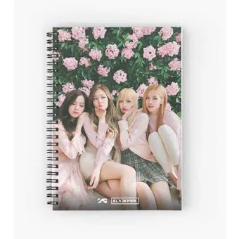 دفتر حلزوني Black Pink — إصدار "Signature" — Black Pink Limited Edition