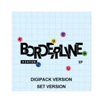 KIHYUN EP Album BORDERLINE DIGIPACK النسخة الكاملة 2CD
