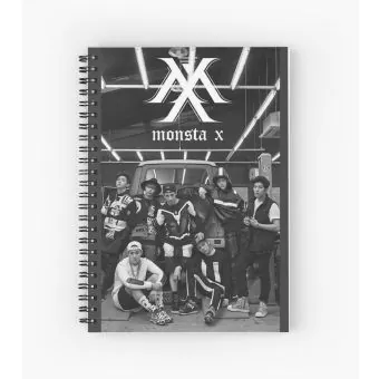 Monsta X Notebook MONSTA — Blue Casual Ver.