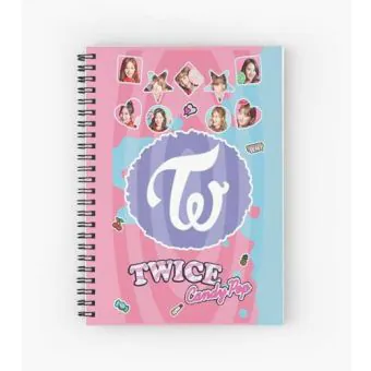 Twice K pop Notebook — Navy Casual Ver.