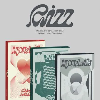 البوم اصلي النسخة الكاملة SOOJIN 2nd EP Album RIZZ 3CD
