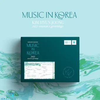 Official Product Kim Hyun Joong 2022 SEASONS GREETINGS MUSIC IN KOREA