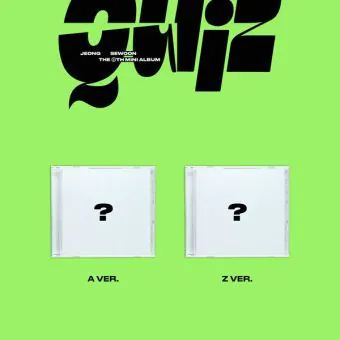 Official JEONG SEWOON THE 6TH Quiz ver Random Ver