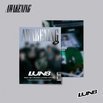 البوم اصلي LUN8 3rd Mini Album AWAKENING Hip Ver