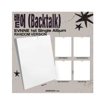 EVNNE — السنقل الأول Backtalk — DIGIPACK — النسخة العشوائية
