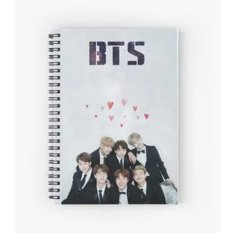 Bts Spiral Notebook — Blue Classic Ver.