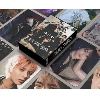 TXT LOMO Cards Display Ready — Purple Collectible Ver.