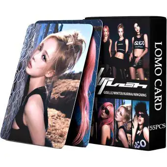 بطاقات لُومو Aespa — اختيار رائع للهدايا — Aespa Fan Sign Ver.