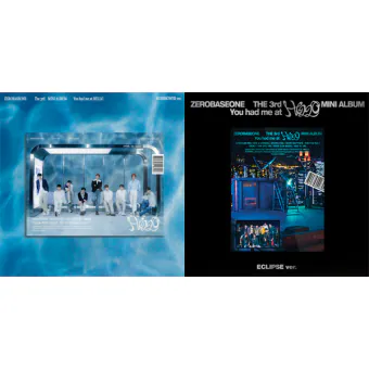 Official ZEROBASEONE 3rd You had me at HELLO 2CD Full Set