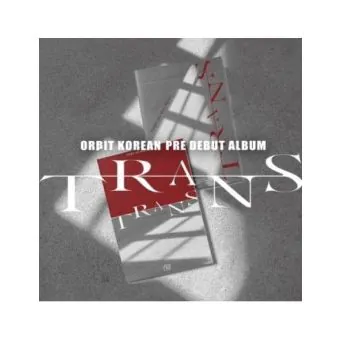 ألبوم ORβIT Korean Pre Debut Album TRANS نسخة Magazine TRANS CD