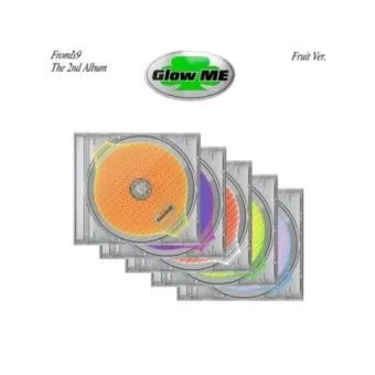 fromis9 2nd Album Glow ME Fruit النسخة العشوائية CD