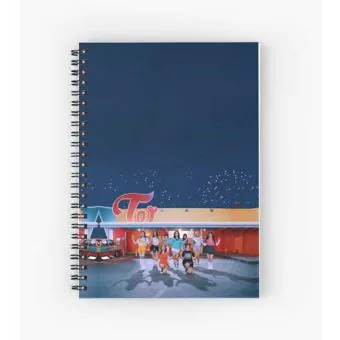 Twice Spiral Notebook — Green Casual Ver.