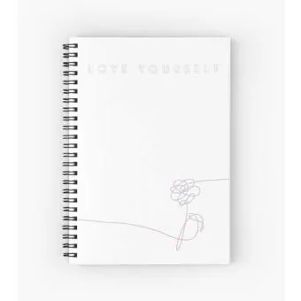 Bts Notebook — Blue Stylish Ver.