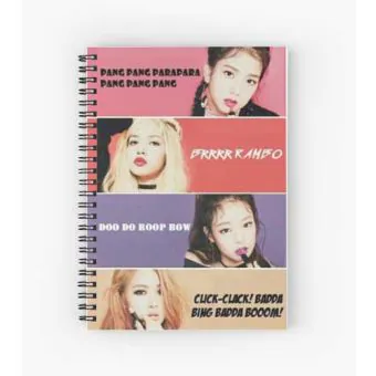 Black Pink Journal Signature — Pink Stylish Ver.