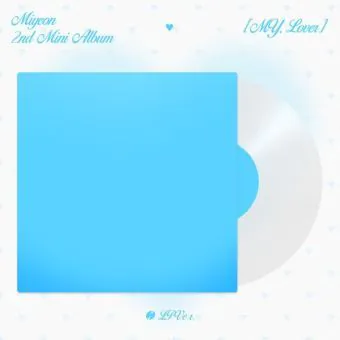 غلاف ألبوم MIYEON من (G)I-DLE — MY Lover النسخة الفينيل LP