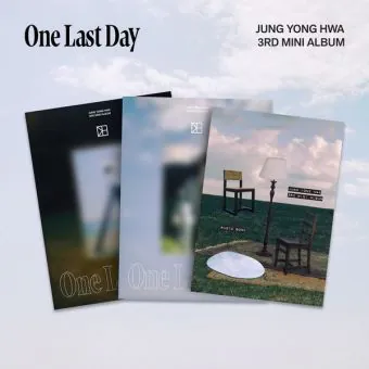 Official JUNG YONG HWA 3rd One Last Day Ver Random Ver