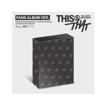 Stray Kids Mini Album THIS & THAT FANS ALBUM Ver Smart Album