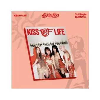 KISS OF LIFE 3rd Single Album SWEAT BURN Ver CD