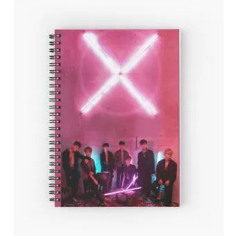 Monsta X Spiral Notebook MONSTA — Beige Classic Ver.