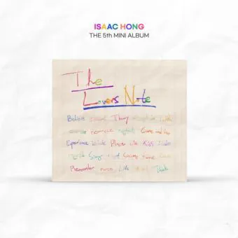 البوم اصلي Isaac Hong 5th Mini Album The Lovers Note
