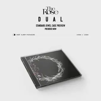 Official Album The Rose DUAL Jewel Case Album Dusk ver