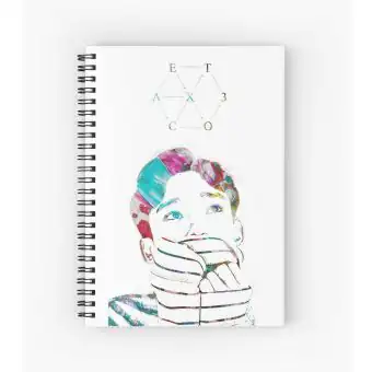 Exo K pop Notebook — Beige Stylish Ver.