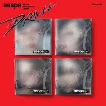 Official Album aespa The 4th Mini Album Drama Scene Ver Random Ver