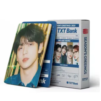 TXT Photocard Set BANK Display Ready — Green Edition