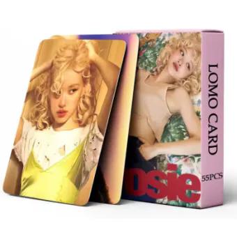 Black Pink LOMO Cards PCS Concert Mood — White Classic Ver.