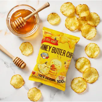 Korean Snacks Chips — Silver Retro Ver.