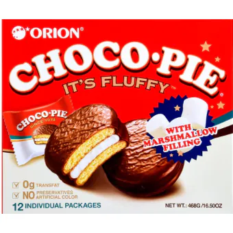 Korean Snacks Chocolate Snack — Black Casual Ver.