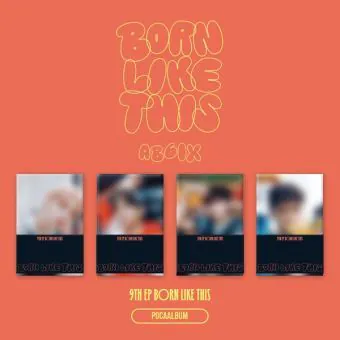 البوم اصلي النسخة العشوائية AB6IX 9th EP BORN LIKE THIS POCAALBUM