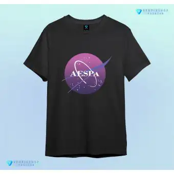 Aespa Graphic Tee — Blue Deluxe Ver.