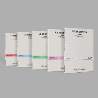 البوم اصلي النسخة العشوائية LE SSERAFIM 3rd EASY COMPACT Ver