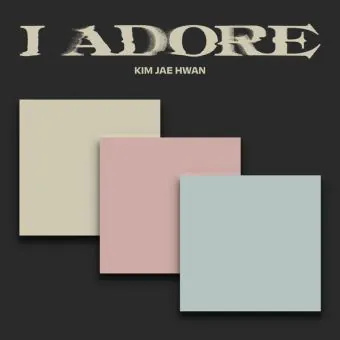 Official Album KIM JAE HWAN 7th Mini Album I Adore 3CD Full Set