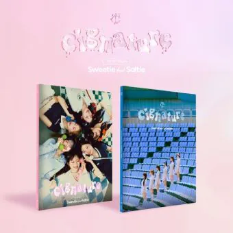 البوم اصلي النسخة الكاملة cignature 5th EP Sweetie but Saltie 2CD