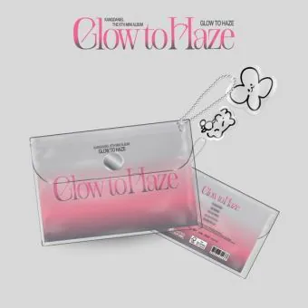 Official Album KANGDANIEL 6th Mini Album Glow to Haze PVC Pouch Ver