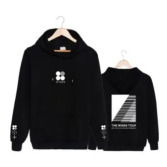 Bts Oversized Hoodie — Black Deluxe Ver.