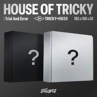 Official xikers 3RD HOUSE OF TRICKY Trial And Error HIKER ver TRICKY ver 2CD Full Set