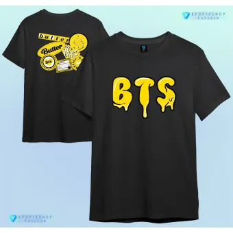 تيشيرت يونيسكس Bts — إصدار "BTS" — Bts Oversized Ver.