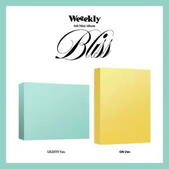 Official Album Weeekly 6th Mini Album Bliss 2CD Full Set